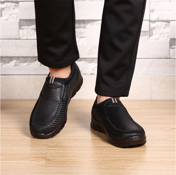 Old Beijing size-shoess men's single size-shoess business casual size-shoess