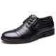 Men's Casual Leather size-shoess Lychee Pattern Leather size-shoess Men's size-shoess